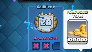 20 GALİBİYET MÜCADELESİ BÖLÜM #3 “MUTLU SON”🔥💪/ #clashroyale #türkçe