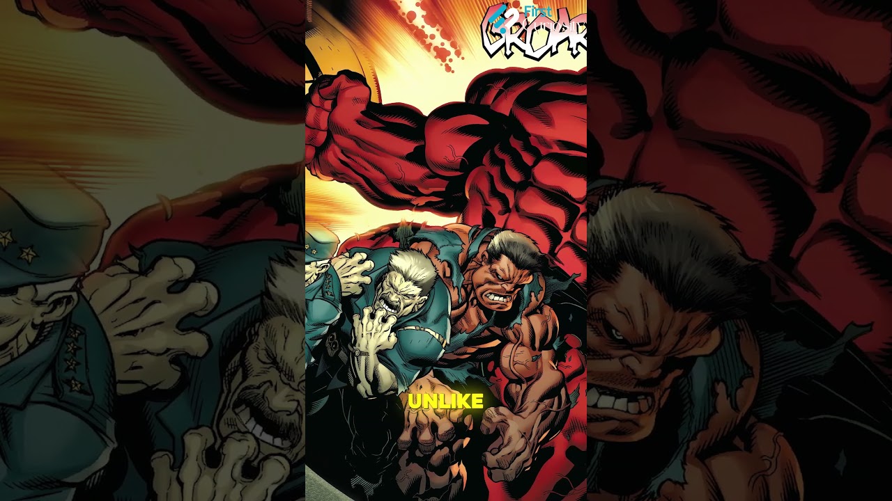 Red Hulk’s Origin Story | How Thunderbolt Ross Became a Gamma-Powered Beast