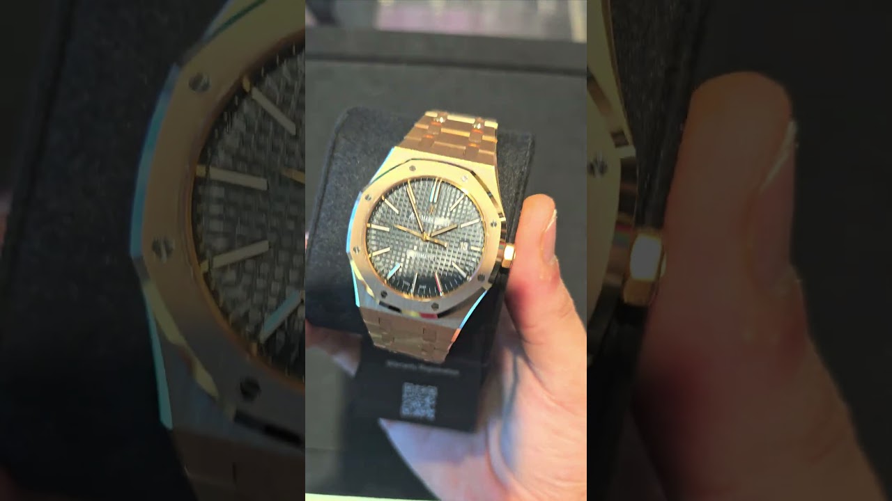 Audemars Piguet Royal Oak Rose Gold #audemarspiguet #AP #luxurywatches