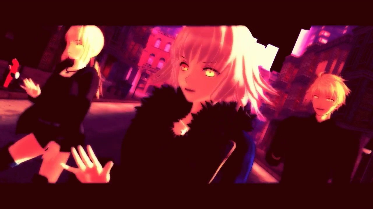 【Fate/MMD】Makes You a Fighter(アルトリア、アーサー、ジャンヌver.オルタ)