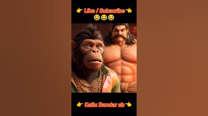 kallu Bandar ko ladki ne diya dhoka😂#aibandar #aimonkey #ai #patallokgym #funny #shprts