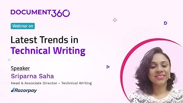 Webinar on Latest Trends in Technical Writing