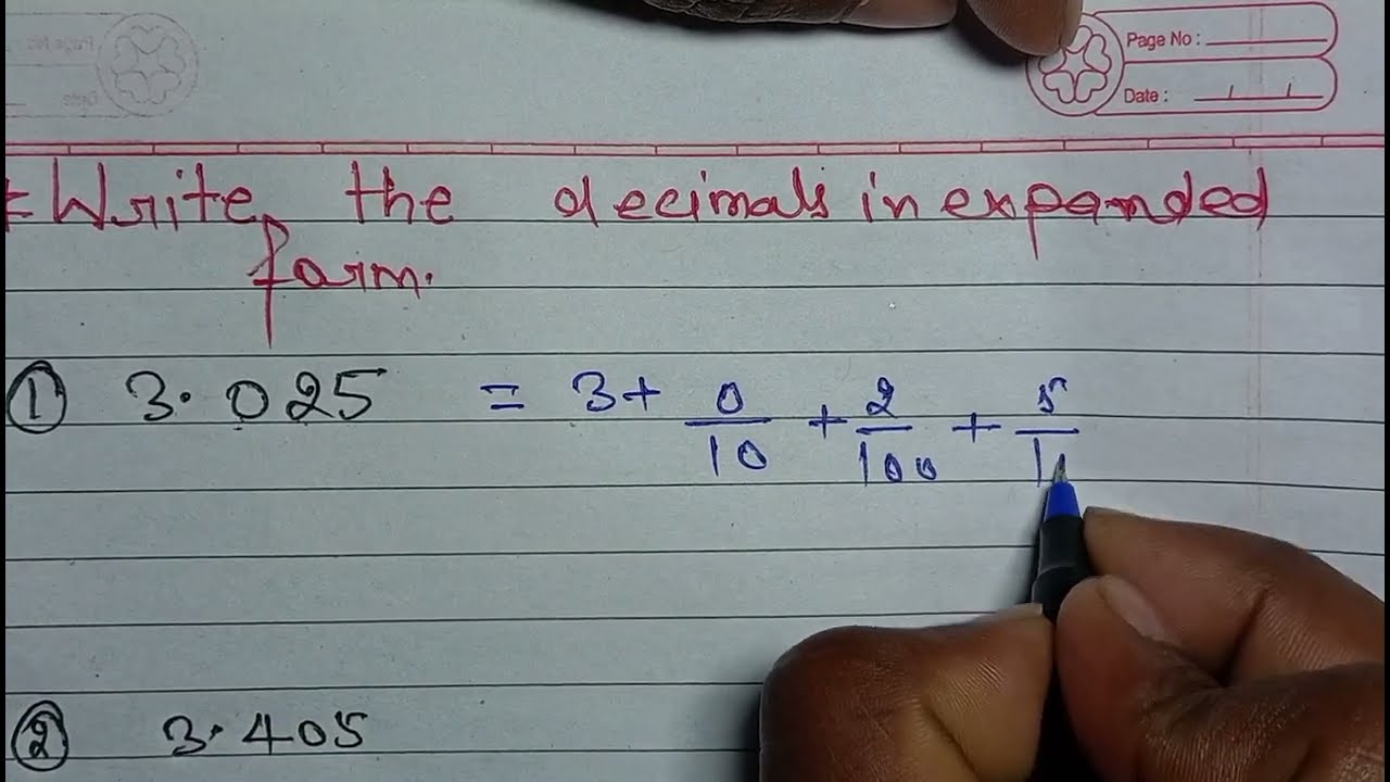 write the decimal in expanded form|express the following decimals in expanded form#maths#mathematics