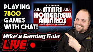 Playing HOMEBREW AWARDS Nominees LIVE! Atari 7800