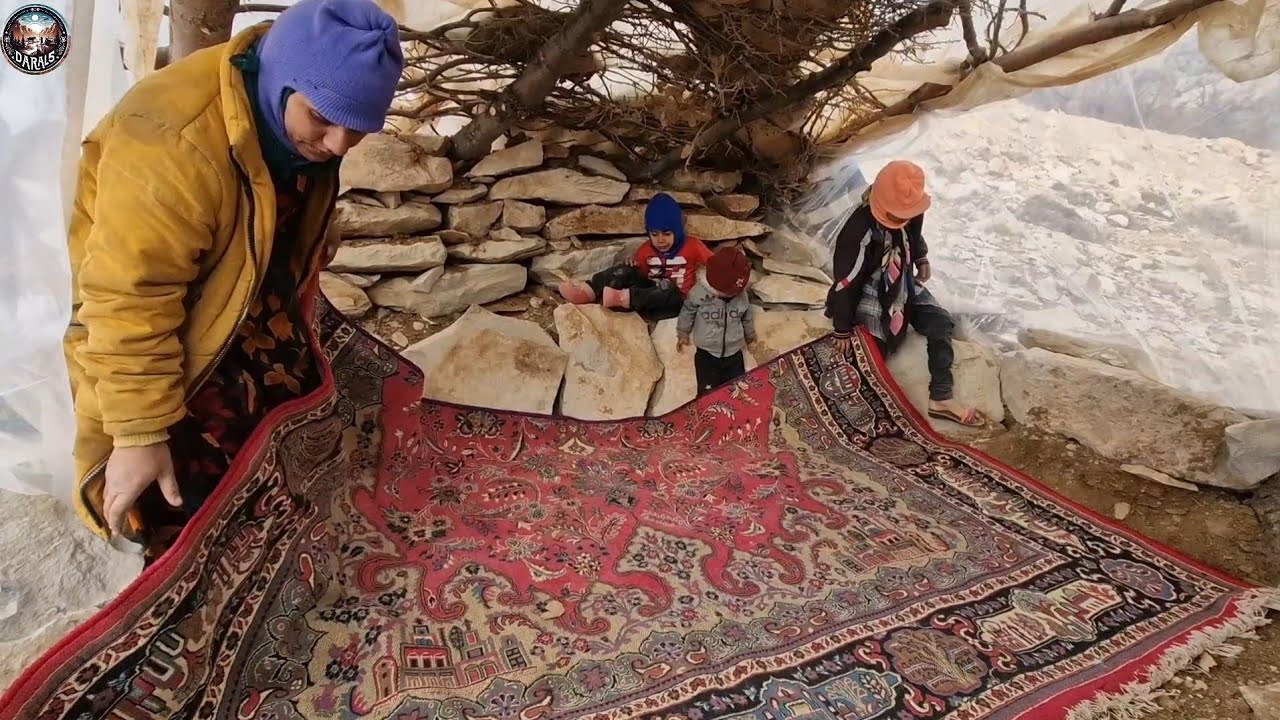 "Zeliha's Incredible Staircase Performance with Herand Dust in the Mountains"