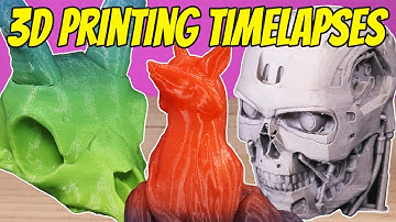 Most Satisfying 3D Printing Timelapses