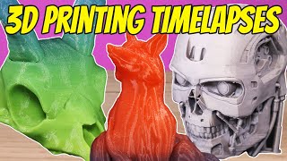 Most Satisfying 3D Printing Timelapses