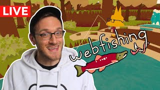 🔴 Decompressing with Some WEBFISHING (playing with members!)