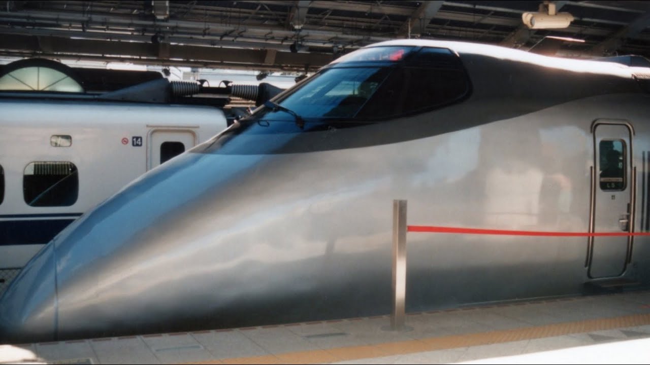 懐かしの新幹線車両 元祖ミニ新幹線 山形新幹線400系つばさ号旧塗装