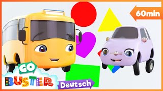 Buster lernt die Formen | Go Buster Deutsch | Kinderlieder | Cartoons für Kinder