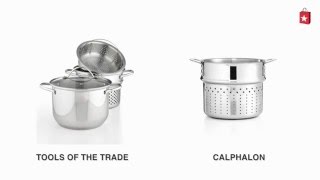Tools of the Trade Stainless Steel 8 Qt. Covered Stockpot with Pasta and Steamer Inserts Comparison