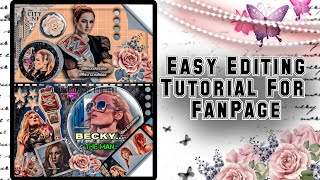 Easy Editing Tutorial for Fanpage (Riva Creations ) screenshot 5