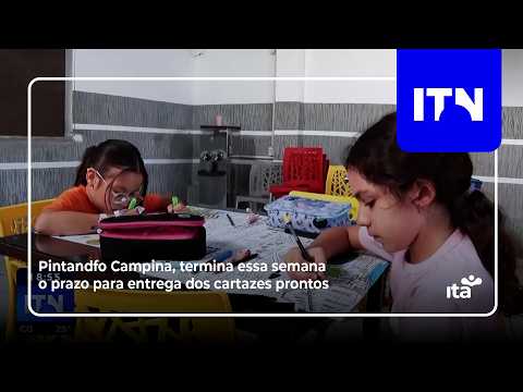 ITN - 14 10 2026 - PINTANDO CAMPINA, TERMINA ESSA SEMANA O PRAZO PARA ENTREGA DOS CARTAZES PRONTOS