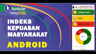 TUTORIAL : MEMBUAT APLIKASI INDEKS KEPUASAN MASYARAKAT ANDROID (IKM-SIM) Dengan KODULAR + MySQL +PHP screenshot 5