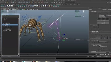 Spider Rigging : Maya Tutorial ( URDU \ Hindi )