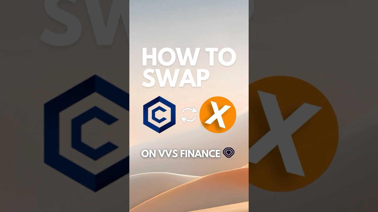 How to swap CRO to $XTC on VVS.Finance dex?