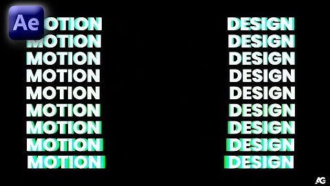 Looping Typography Animation in After effects Tutorial - No Plugins