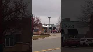 Canton Michigan Winter drive