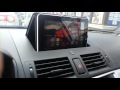 Mazda 3 BK Tablet Navigation to dashboard