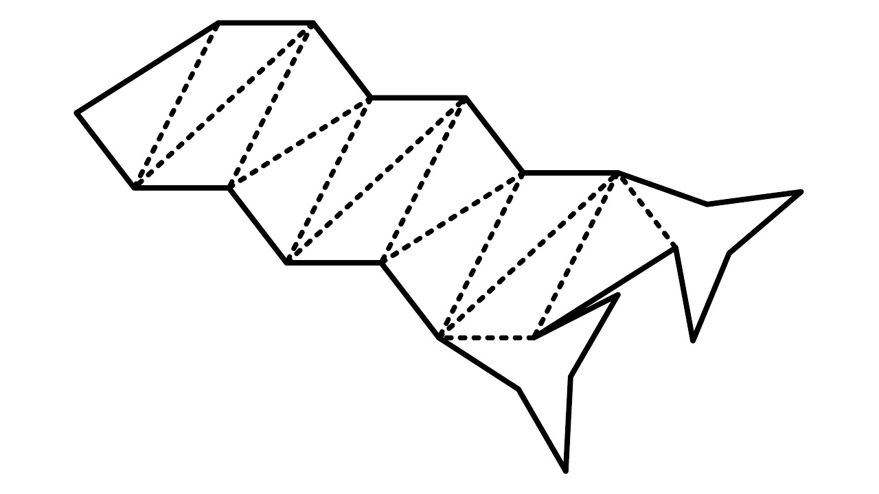 展開図から箱を組み立てる