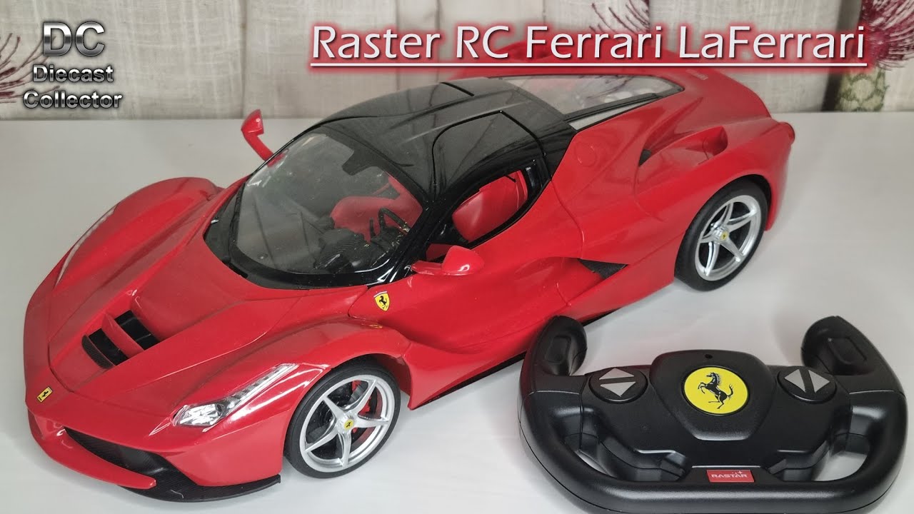 Voiture télécommandée Ferrari LaFerrari RC à l'échelle 1/14 avec porte —  Voltz Toys