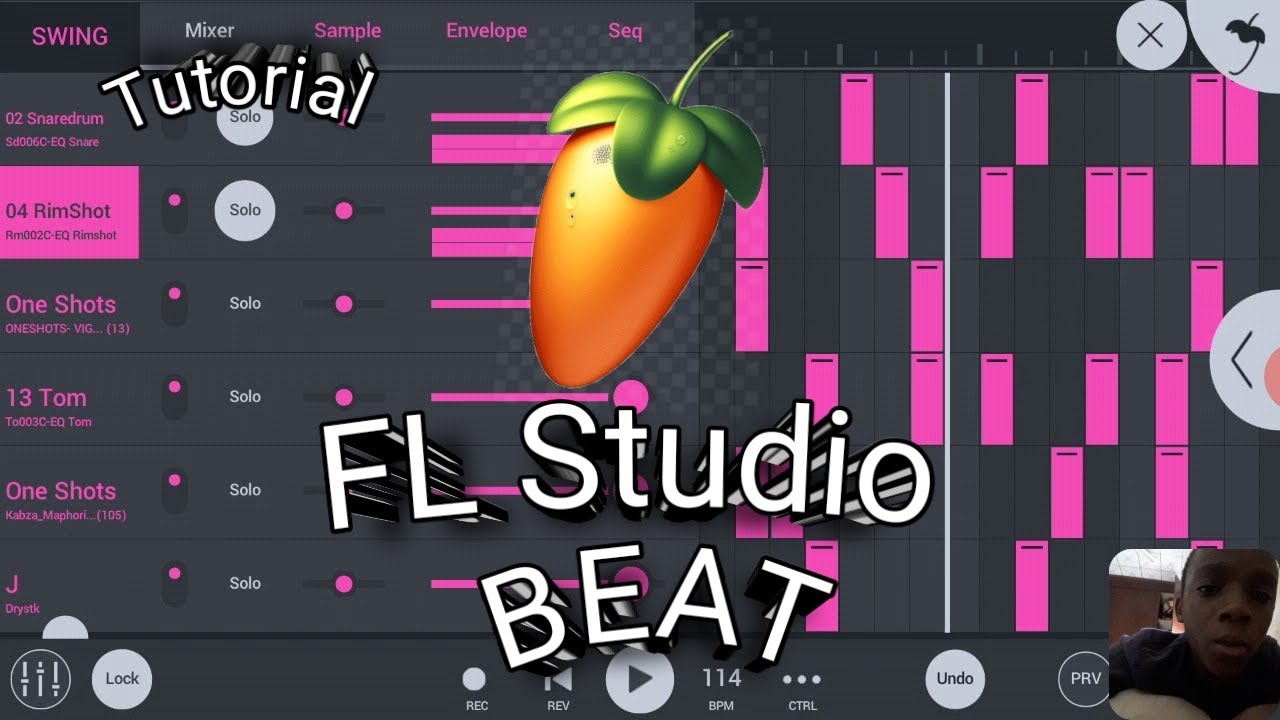FL studio mobile | Beat Tutorial - YouTube