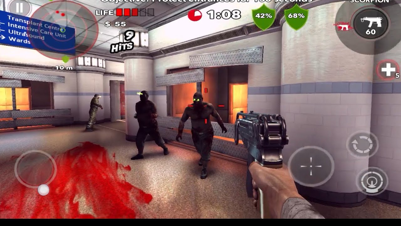 Dead Trigger ( Day 10 ) Gameplay Video | Dead Trigger Zombie 🧟 Survival Games | Android Gameplay 