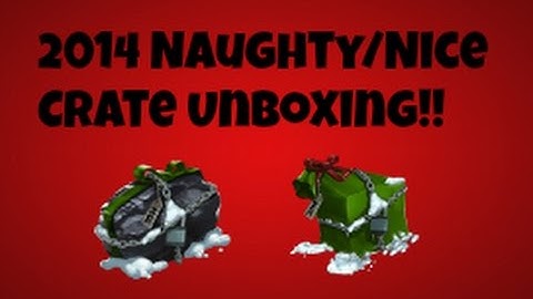 TF2: Unboxing 2014 Smissmas Naughty/Nice Crates! New Festives/Stranges/Miscs/ Hats