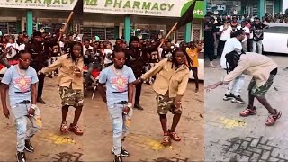 Stonebwoy & Popcaan Freeze the streets of Accra with their crazy Collabo & dance moves 4 their video