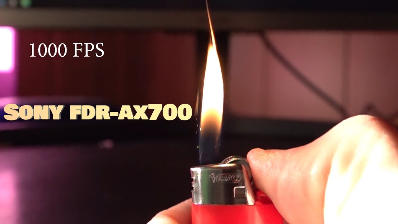 SONY FDRAX700 Camcorder (Slow Motion/Zeitlupe) YouTube