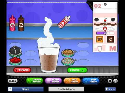 FAZENDO MILKSHAKE NO PAPA´S FREEZERIA