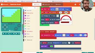 Makecode Arcade 4 - Zipline Game