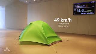 Wind Tunnel Test - Invenio Sul 2-3P Vaude