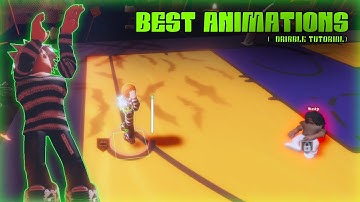 The BEST Animations + Dribble Tutorial in PLAYGROUND BASKETBALL