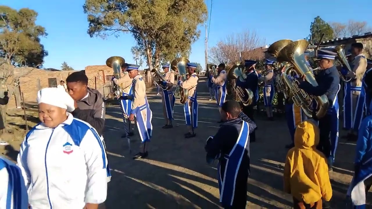 BROWN FORCE BRASS BAND @LADY ARCHBISHOP NGAKANTSI 🇿🇦🙌👌