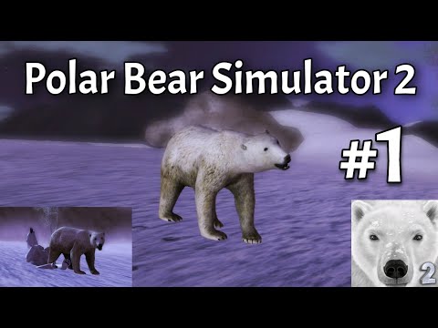 Polar Bear Simulator 2 | Hunting with a polar bear | #1