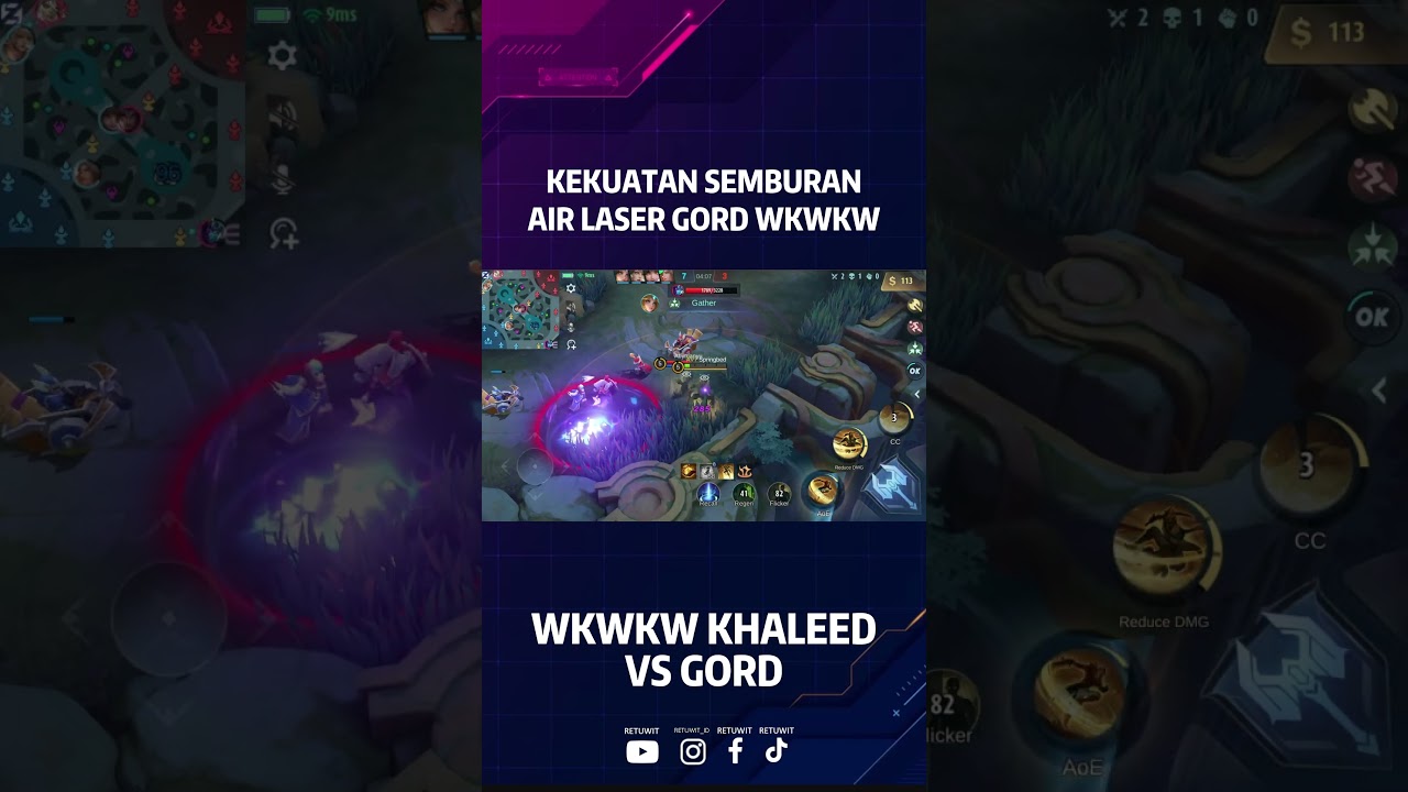 SEMBURAN LASER GORD WKWKW