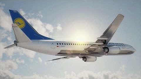 CGI | Boeing 737-300, Blender 3D Short Animation