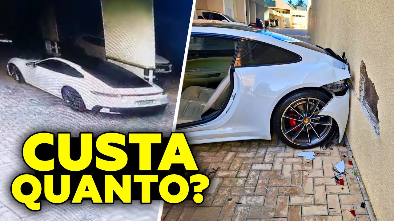 MENINO BATE PORSCHE 911 DO VIZINHO: QUANTO CUSTA PARA ARRUMAR e QUEM PAGA sem SEGURO?