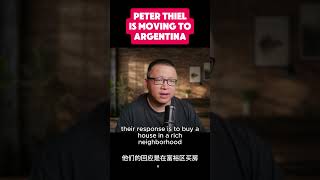05/29 Peter Thiel is moving to Argentina,because he fears about American future.