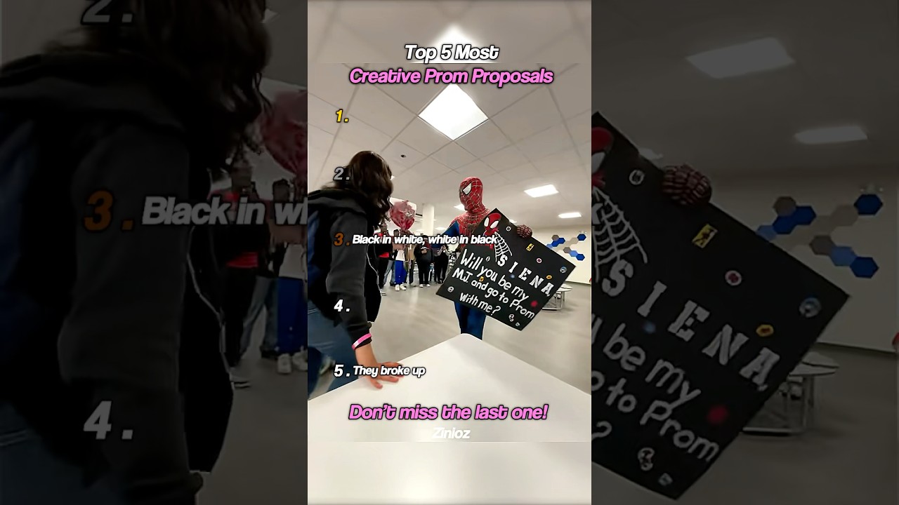 Top 5 Most Creative Prom Proposals 