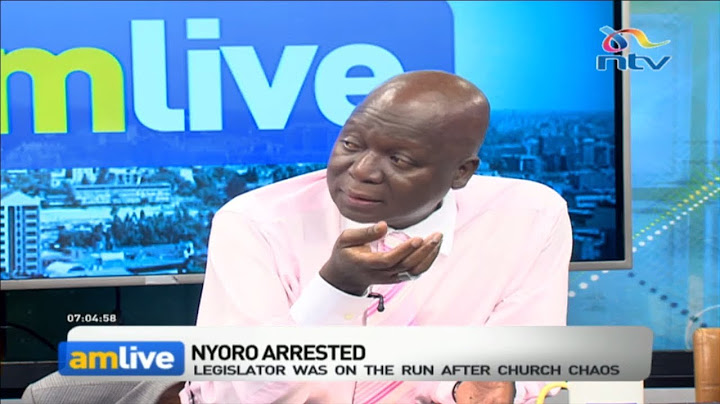 MP Ndindi Nyoro is rogue but we have to respect his rights - Midiwo || AM Live