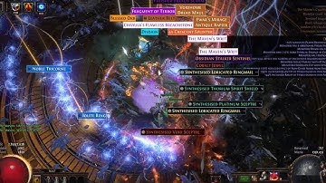 [POE 3.18]299% QUANTITY THE FEARED - WARDLOOP ELEMENTALIST