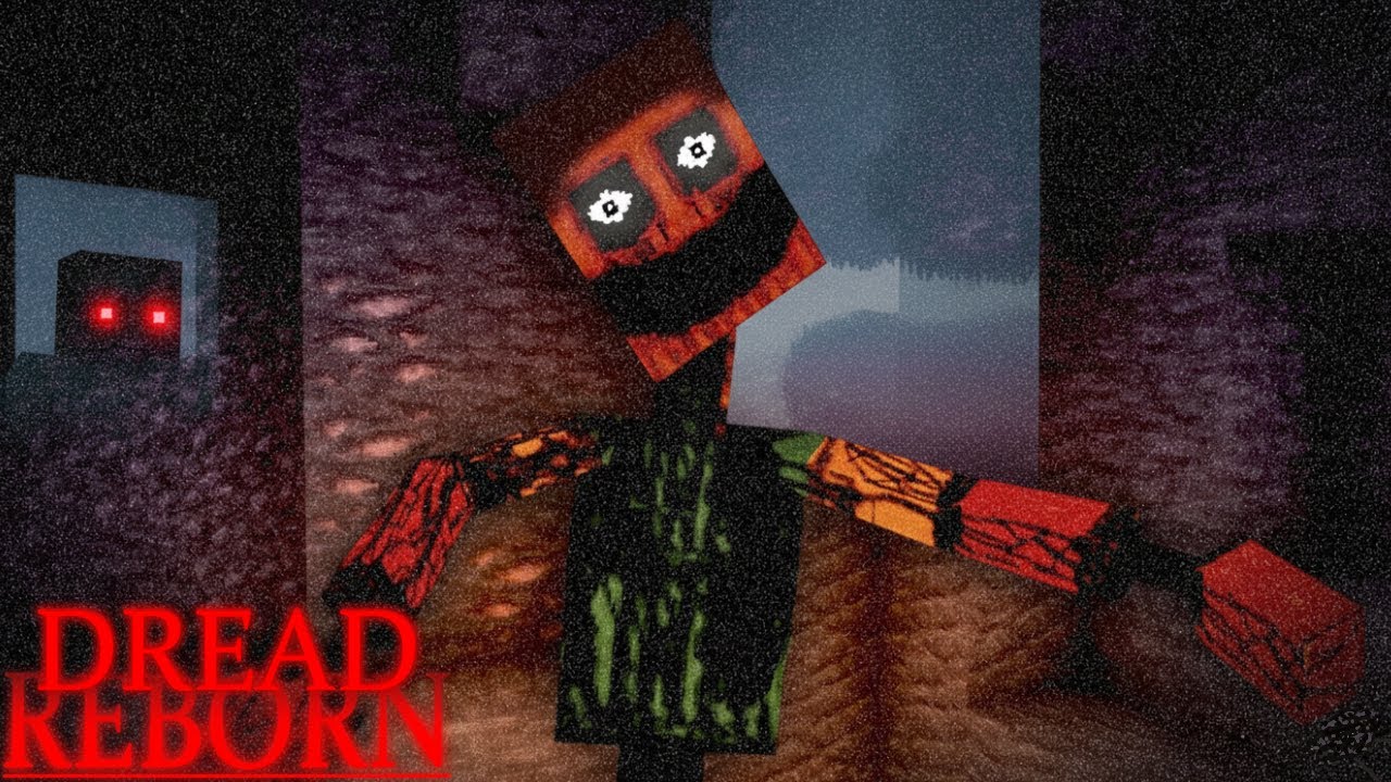 DREAD REBORN PARTE 4 MINECRAFT: O MONSTRO ME ATACOU NA NOVA BASE DA MONTANHA!