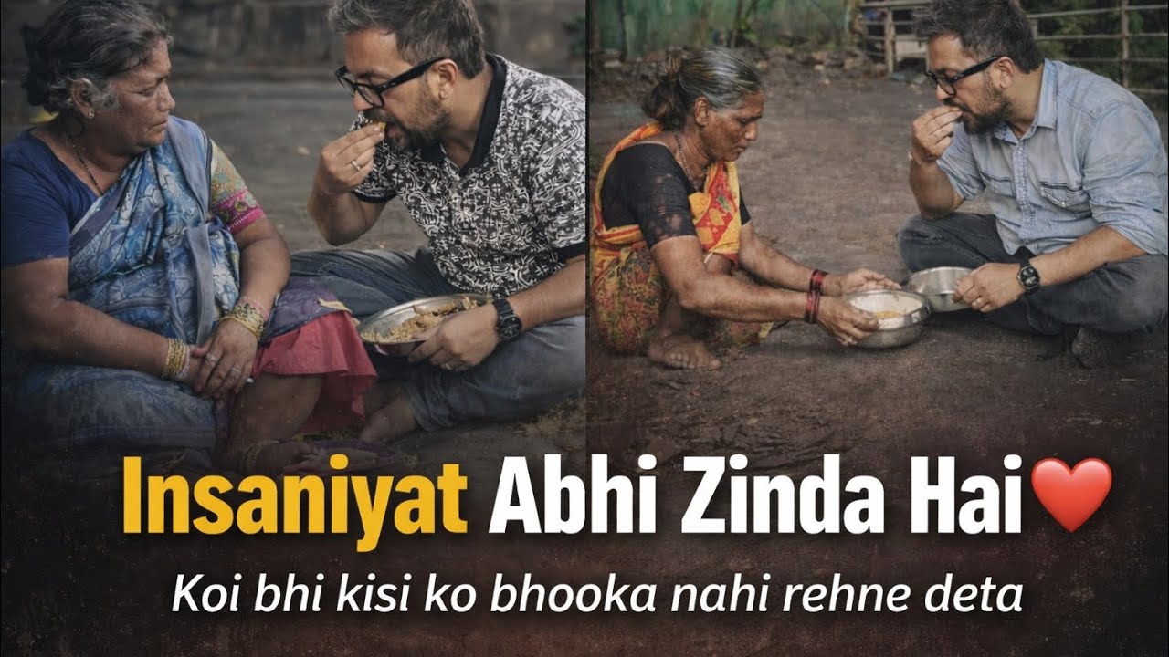 Insaniyat Abhi Zinda Hai ❤️ | Bhookhe Ko Khana Khilaya | Helping Nature