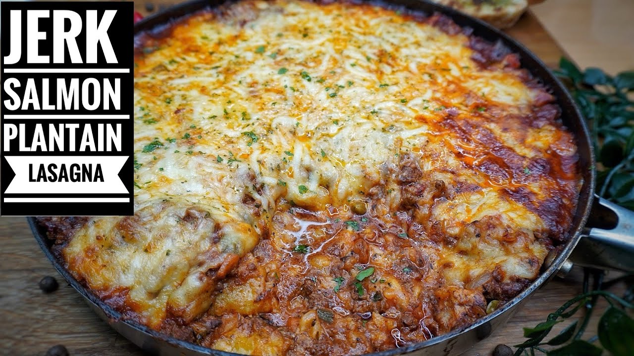 UNBELIEVABLE CREAMY TOMATO JERK SALMON LASAGNA