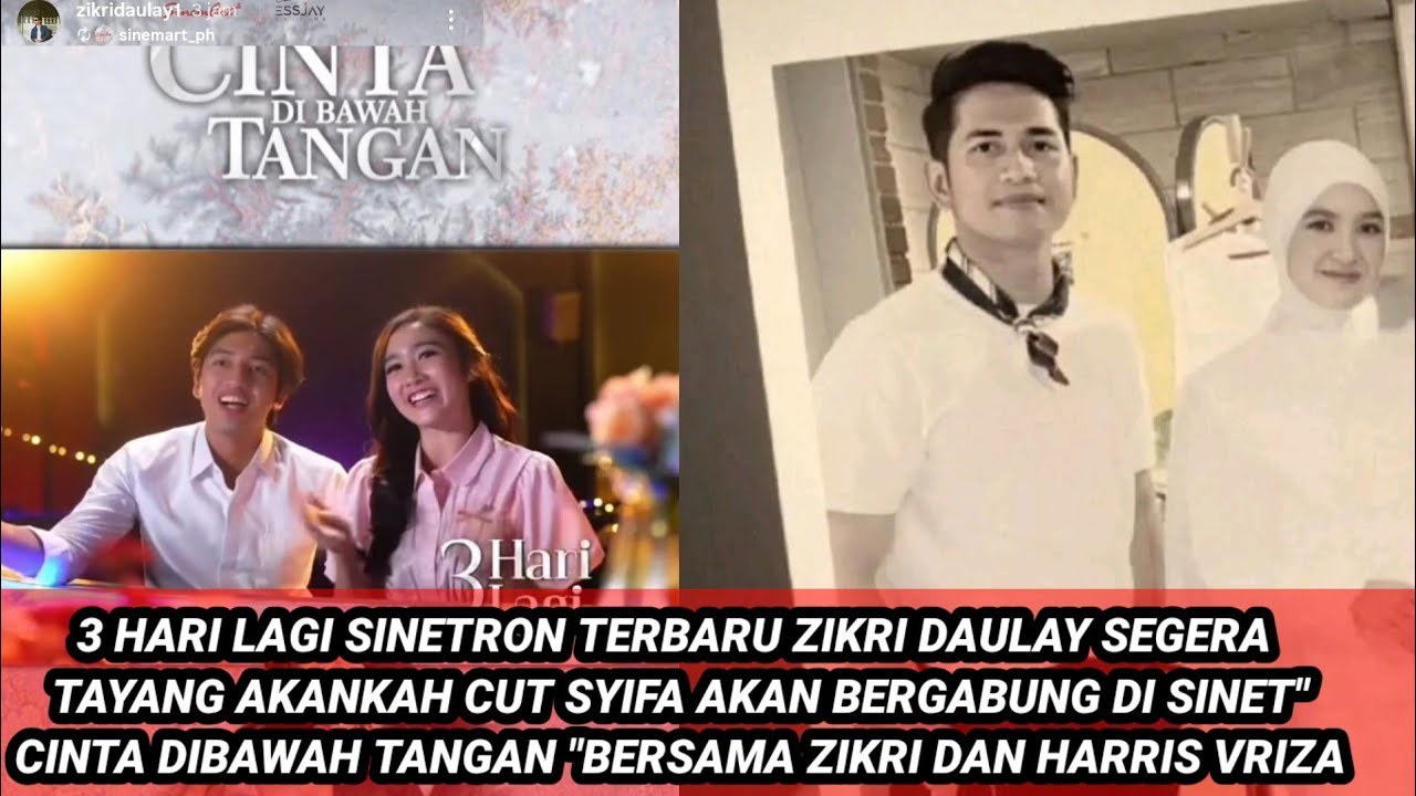 3 HARI KG SINETRON TERBARU ZIKRI DAULAY TAYANG