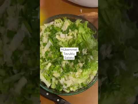 Tavuklu salata