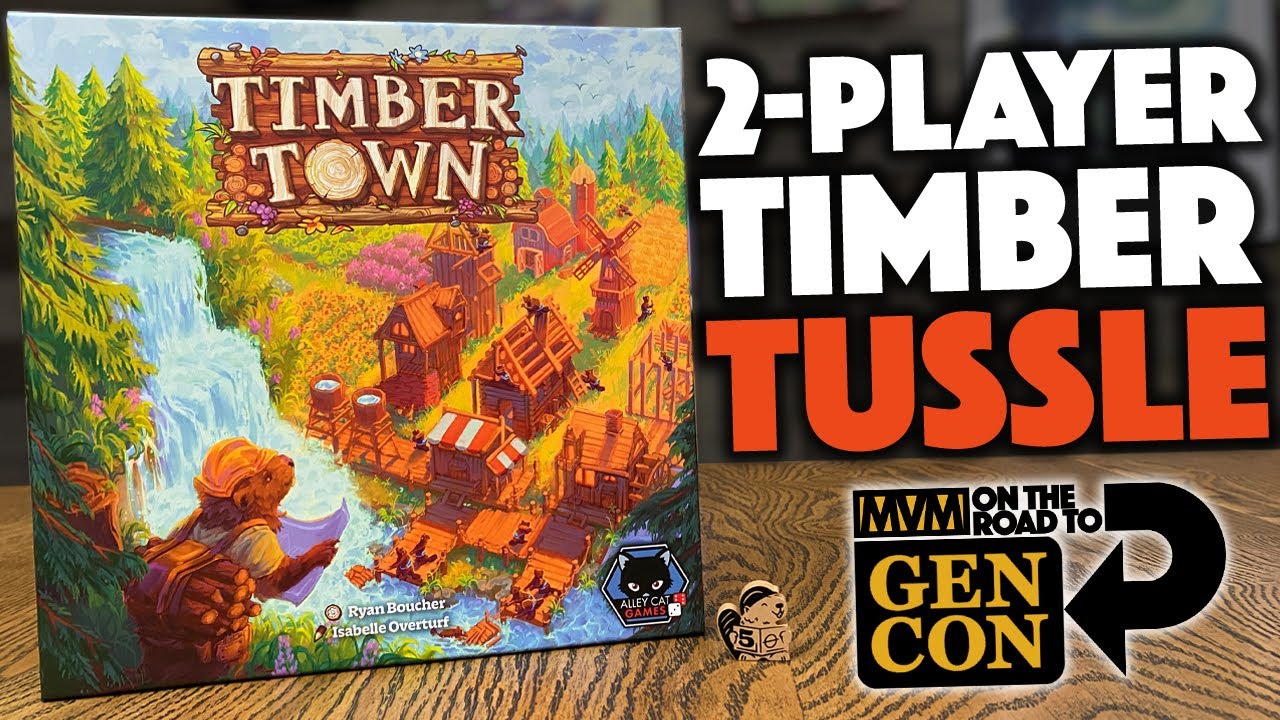 Timber Town - 2-Player Beaver Battle at Gen Con!