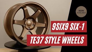 First Look: 9SIX9 SIX-1 TE37 Style 18x10 5x114.3 et35 Wheels | 9001-1810-35-514-FBZ